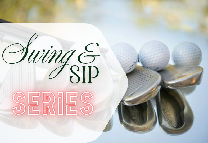Swing & Sip Series flyer