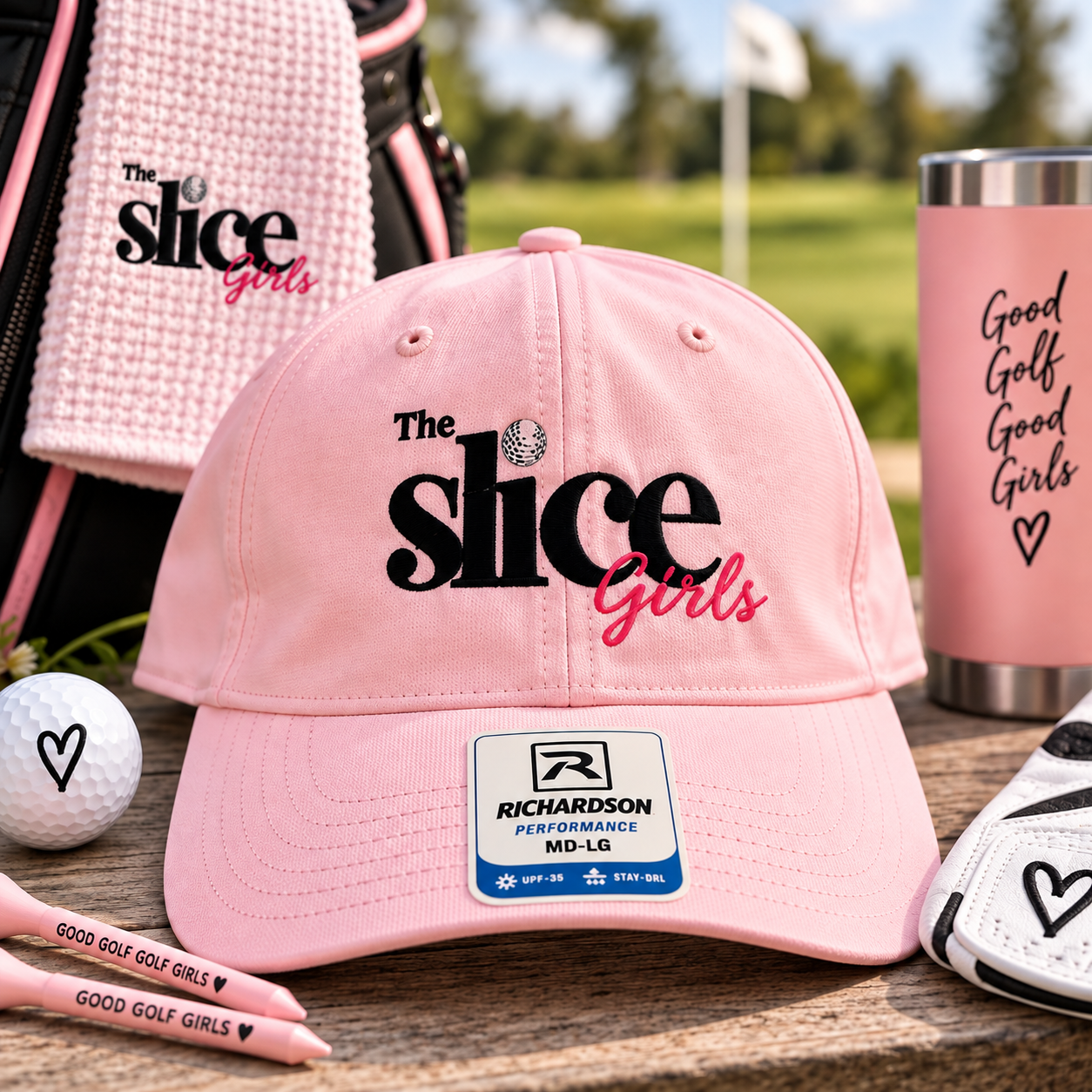 Pink Course Cap